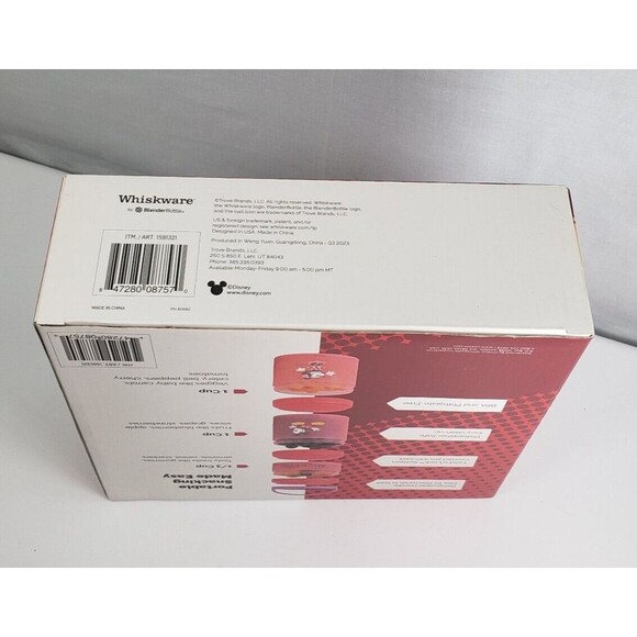 Whiskware Snack Containers Disney 3 pack BPA and Phthalate-free Dishwasher Safe - Picture 14 of 16